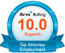 avvo-rating-top-attorney-employment